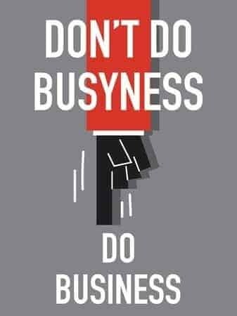 busyness