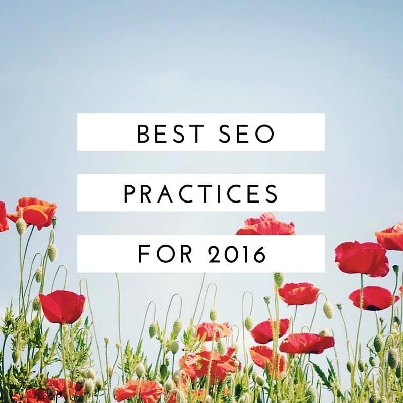 best seo practices for 2016