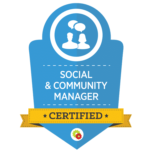 certified social & community manager